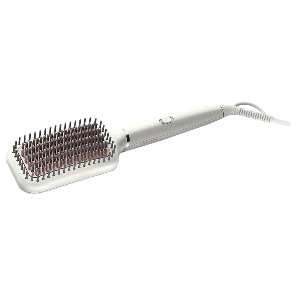 Buy PHILIPS Advanced Hair Straightening Brush with Thermo Protect